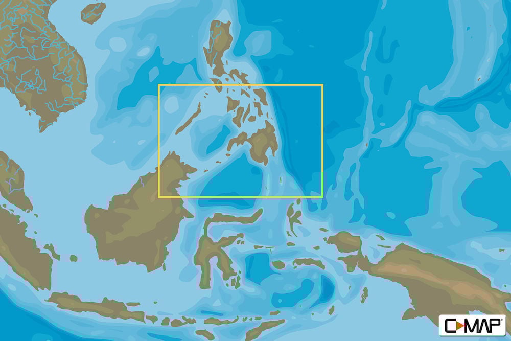 C-MAP AS-Y223 - Southern Philippines - MAX-N+  - Asia - Local