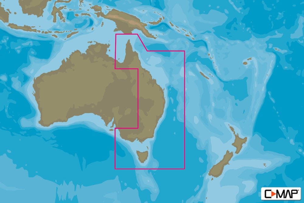 C-MAP AU-N010 : Victor Harbor To Wellesley Islands