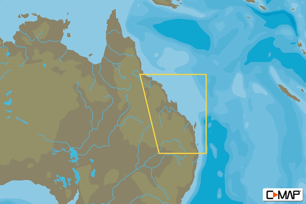 C-MAP AU-N262 - Tweed Heads To Weipa - MAX-N - Australia - Local