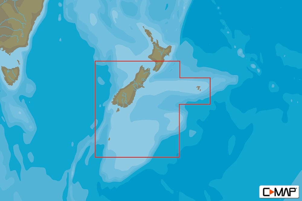 C-MAP AU-N271 : New Zealand South Is. And Chatham