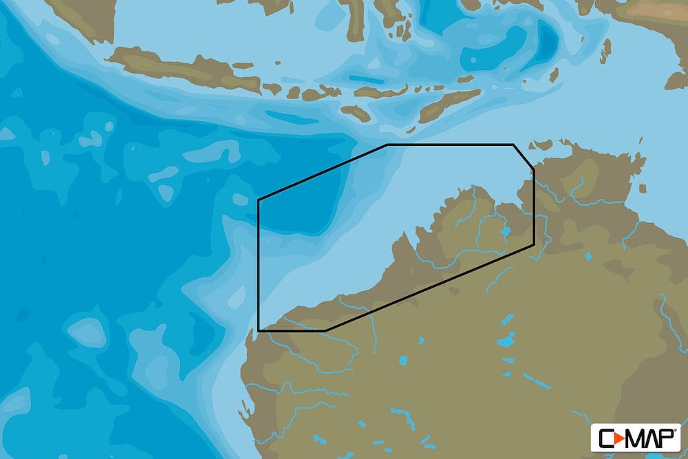 C-MAP AU-Y266 : Daly River to Onslow