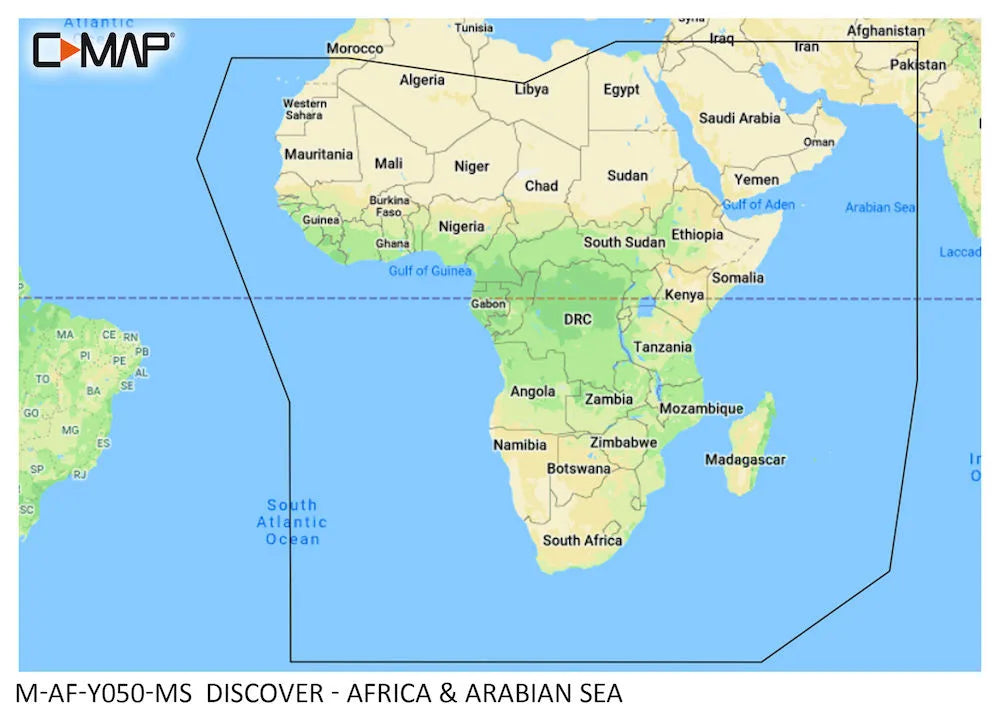 C-MAP Discover Africa & Arabian