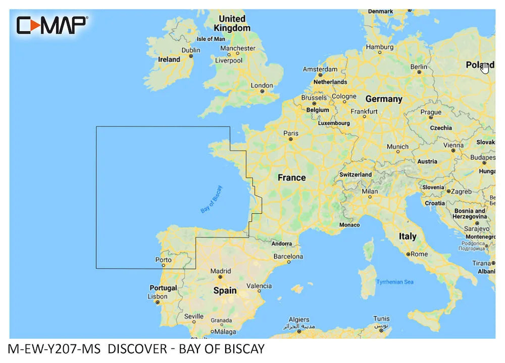 C-MAP Discover Bay of Biscay