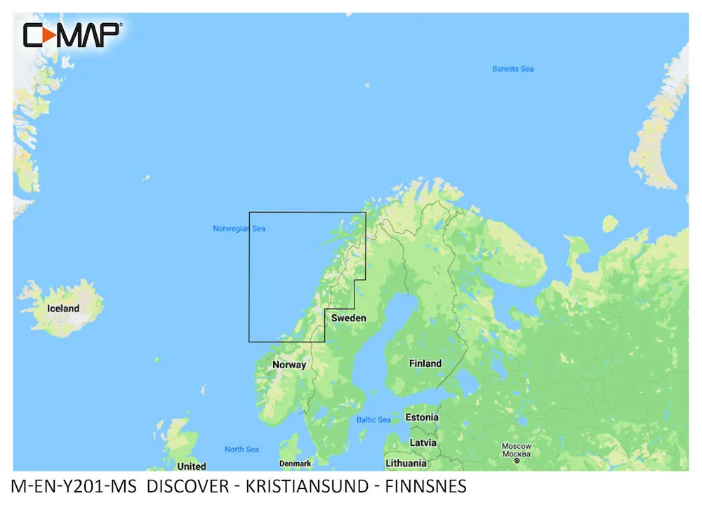 C-MAP Discover Kristiansund Finnsnes