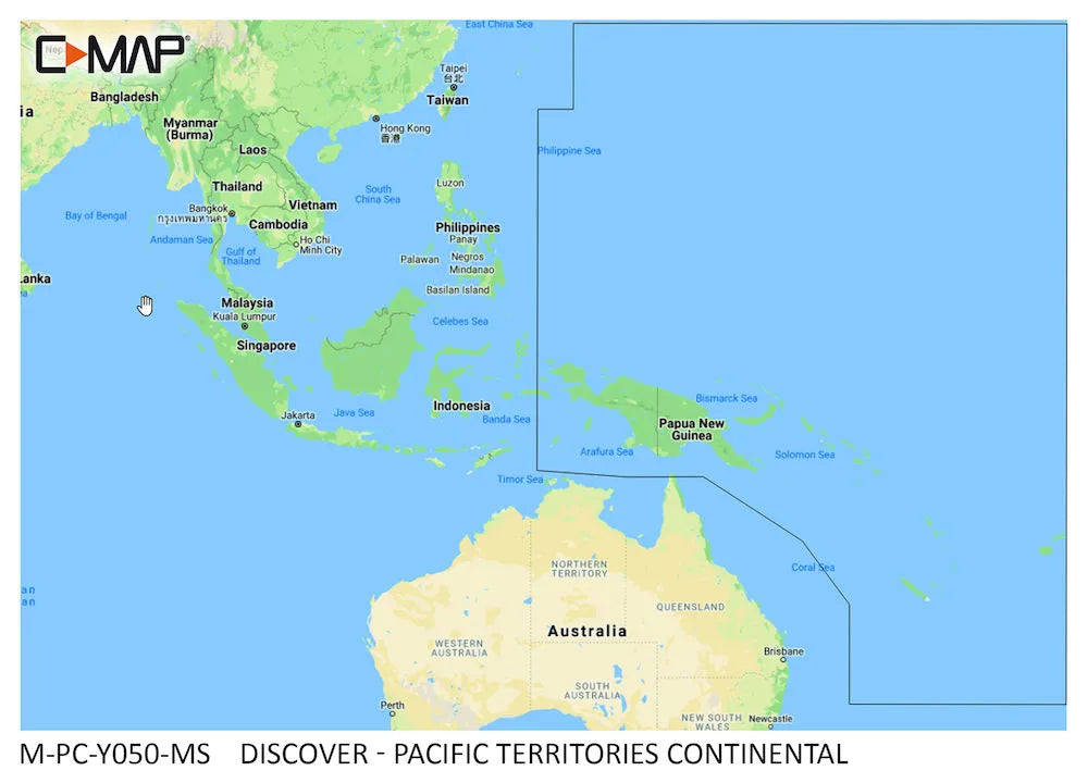 C-MAP Discover Pacific Territories