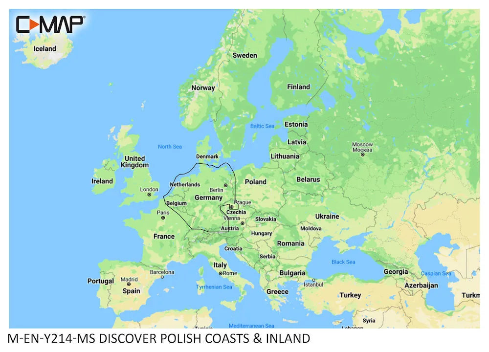 C-MAP Discover Polish Coast &