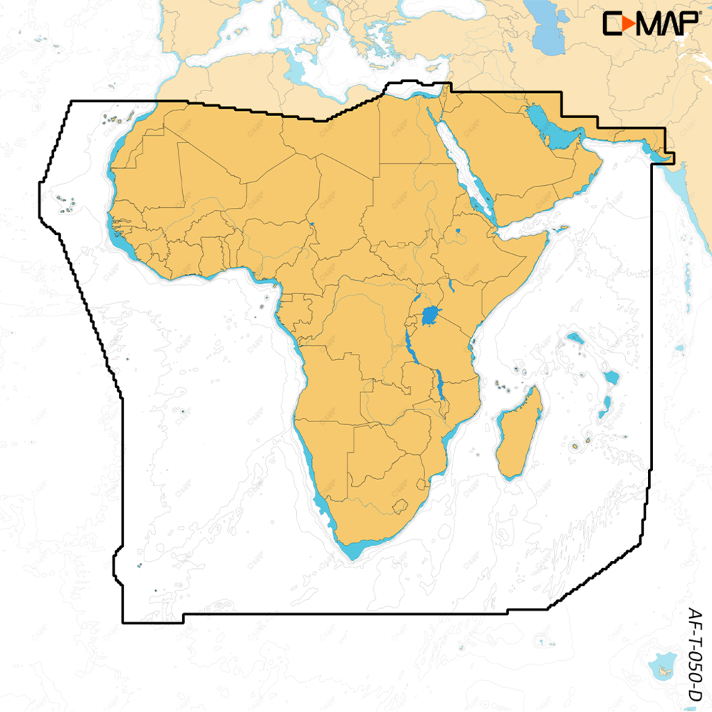 C-MAP Discover X AFRICA, Arabic