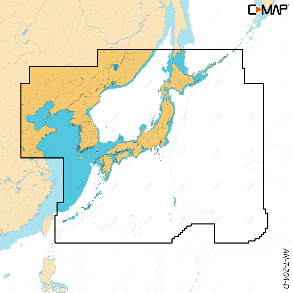C-MAP Reveal X JAPAN, North and South