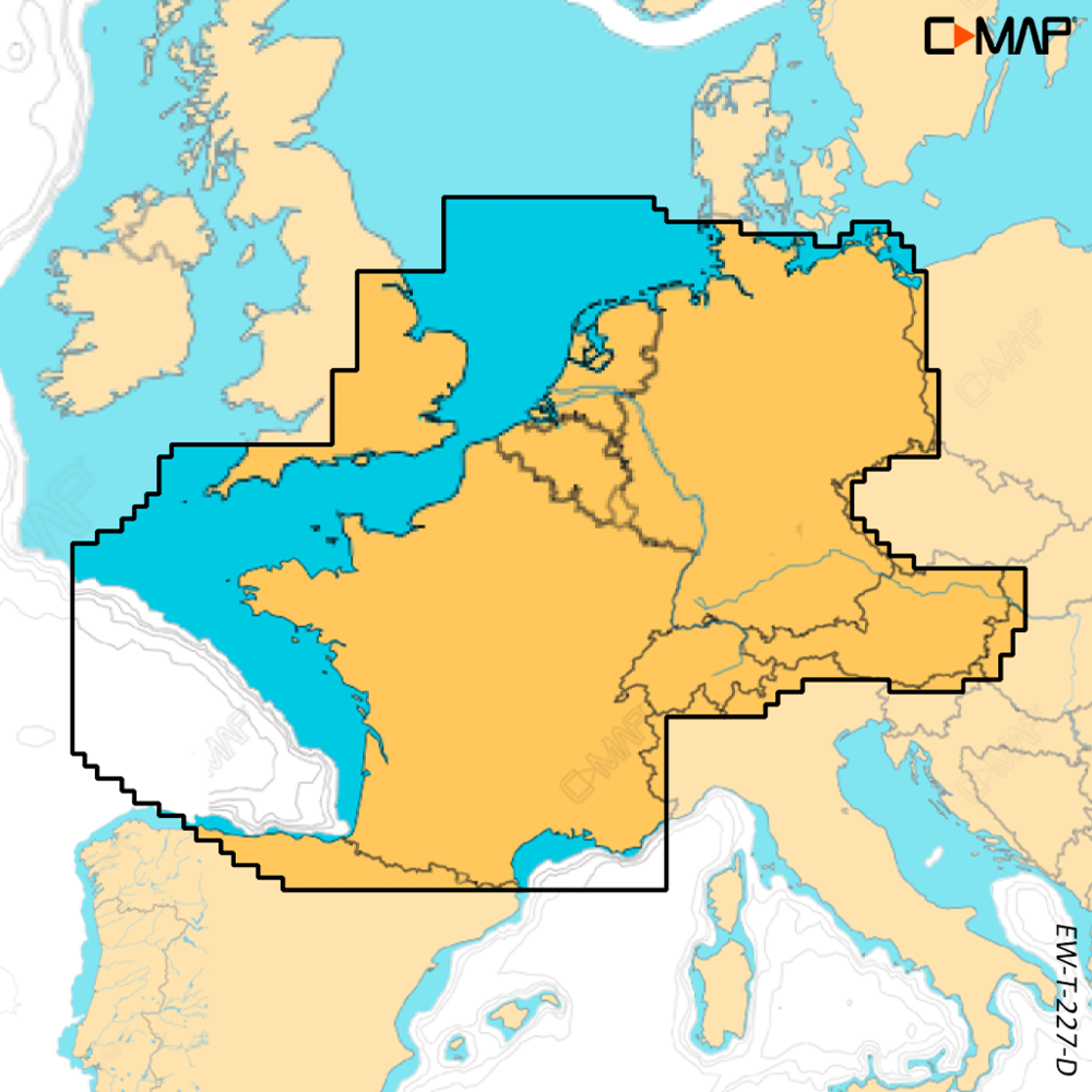 C-MAP Discover X NORTH-WEST Europe