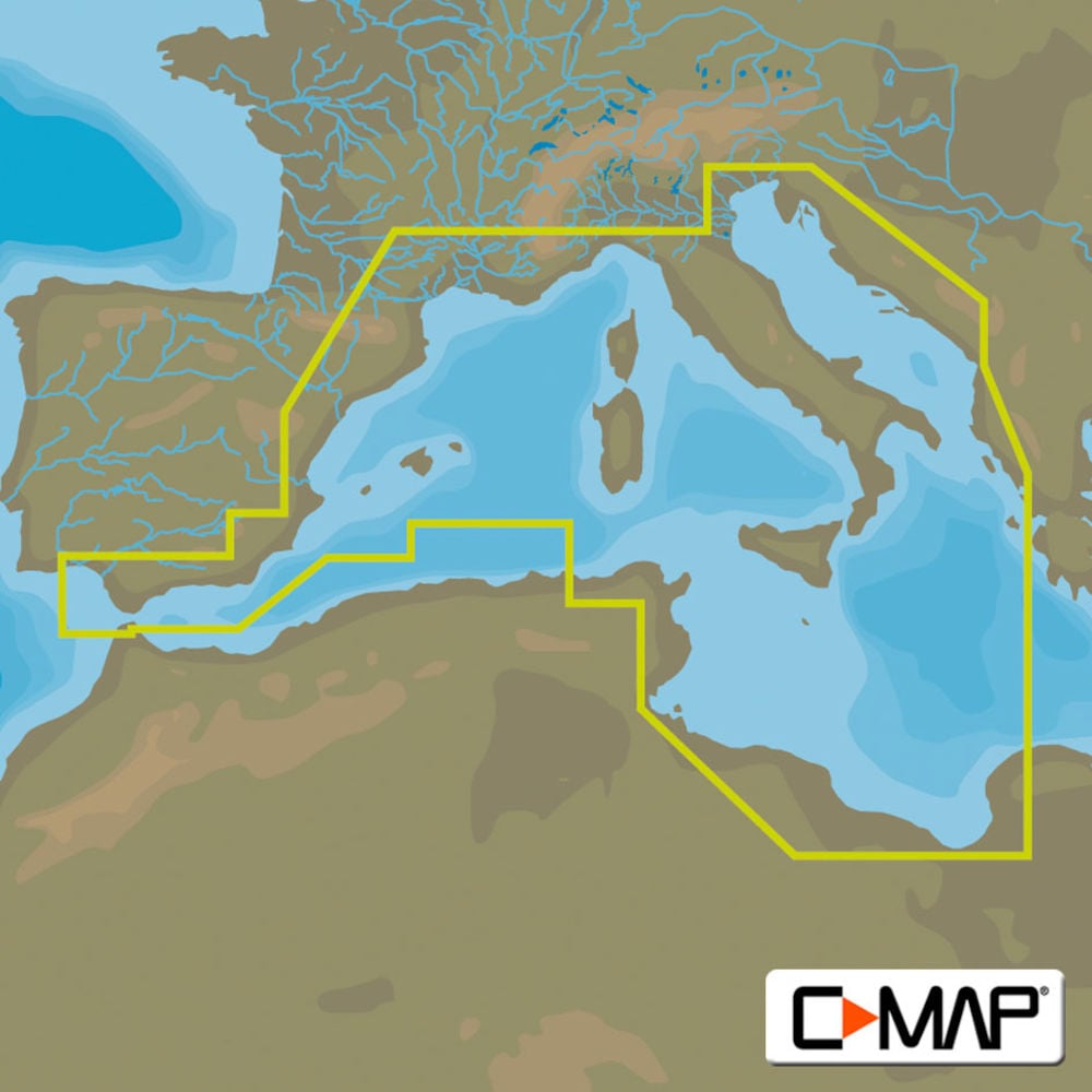 C-MAP EM-M976 - South-West European Coasts-En - MAX - European - Wide