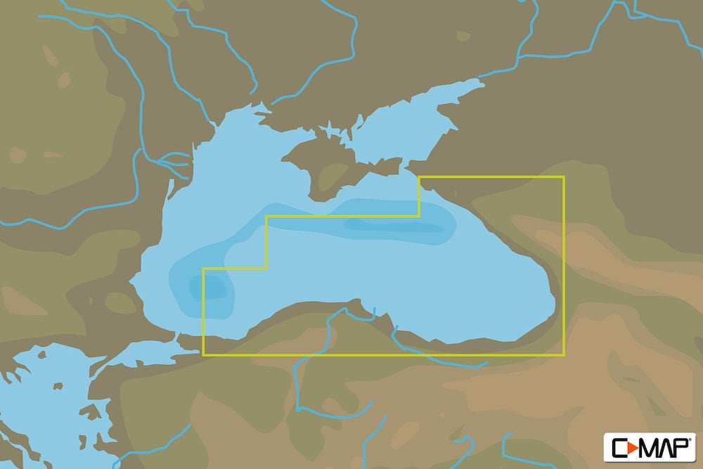 C-MAP EM-N122 : Southern Part Of Black Sea