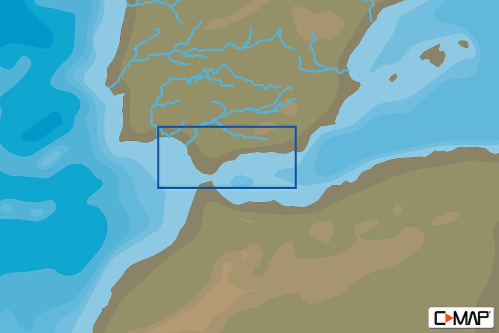 C-MAP EM-N126 : Gibraltar