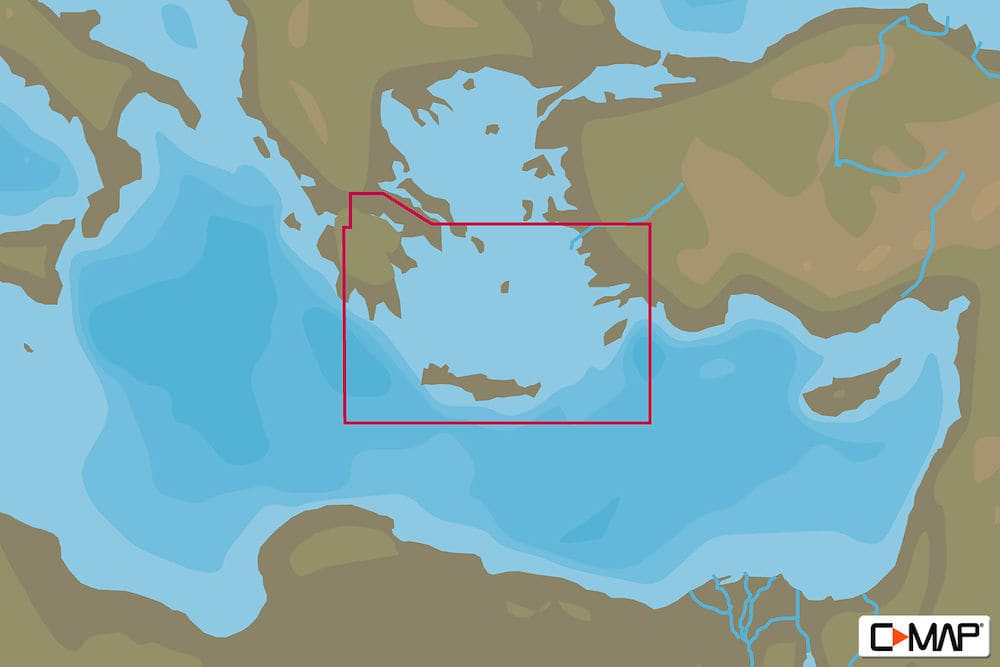 C-MAP EM-N130 : South Aegean Sea