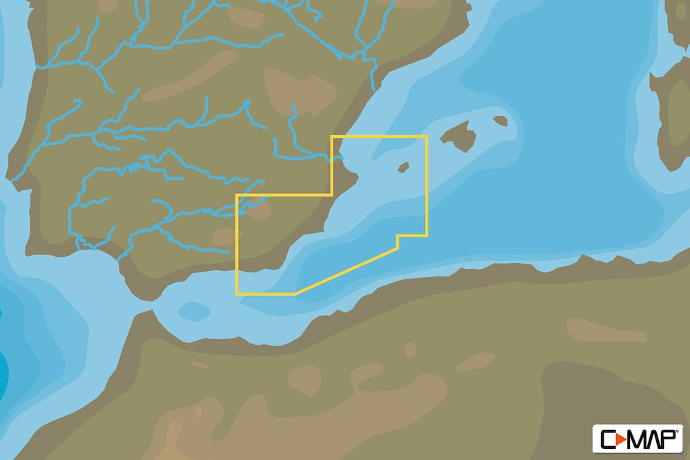 C-MAP EM-N138 : MAX-N L: ADRA TO VALENCIA : Mediterranean and Black Sea - Local