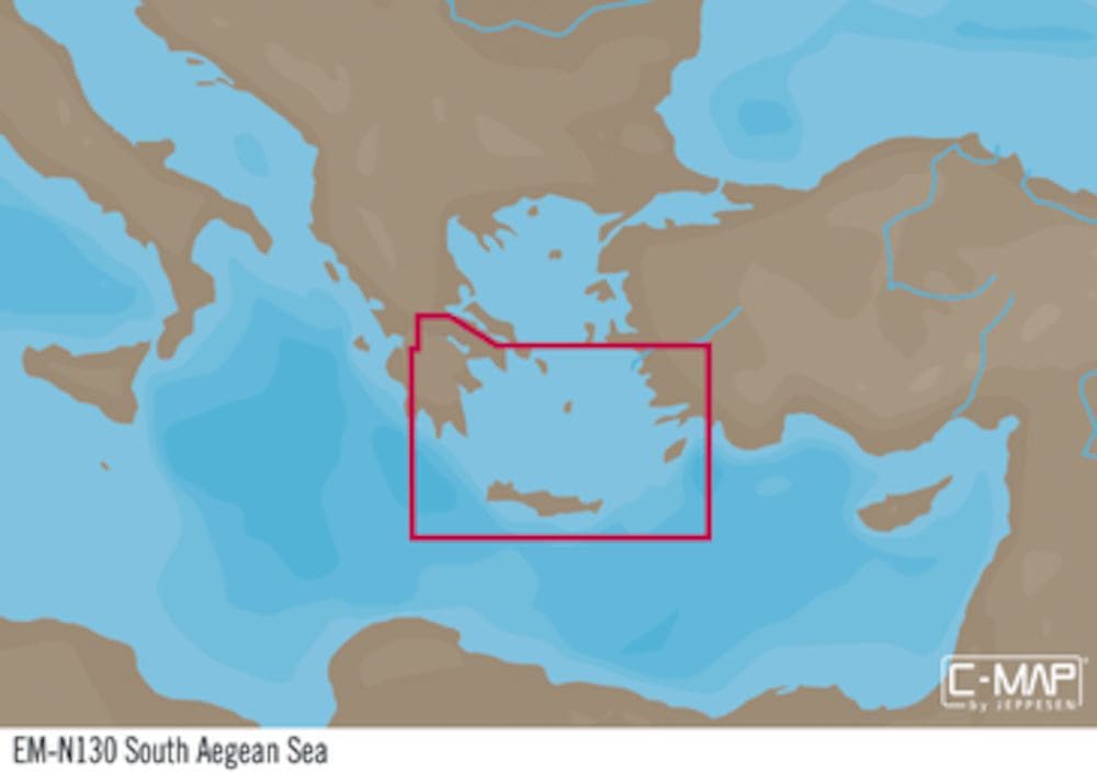 C-MAP EM-Y130 : South Aegean Sea