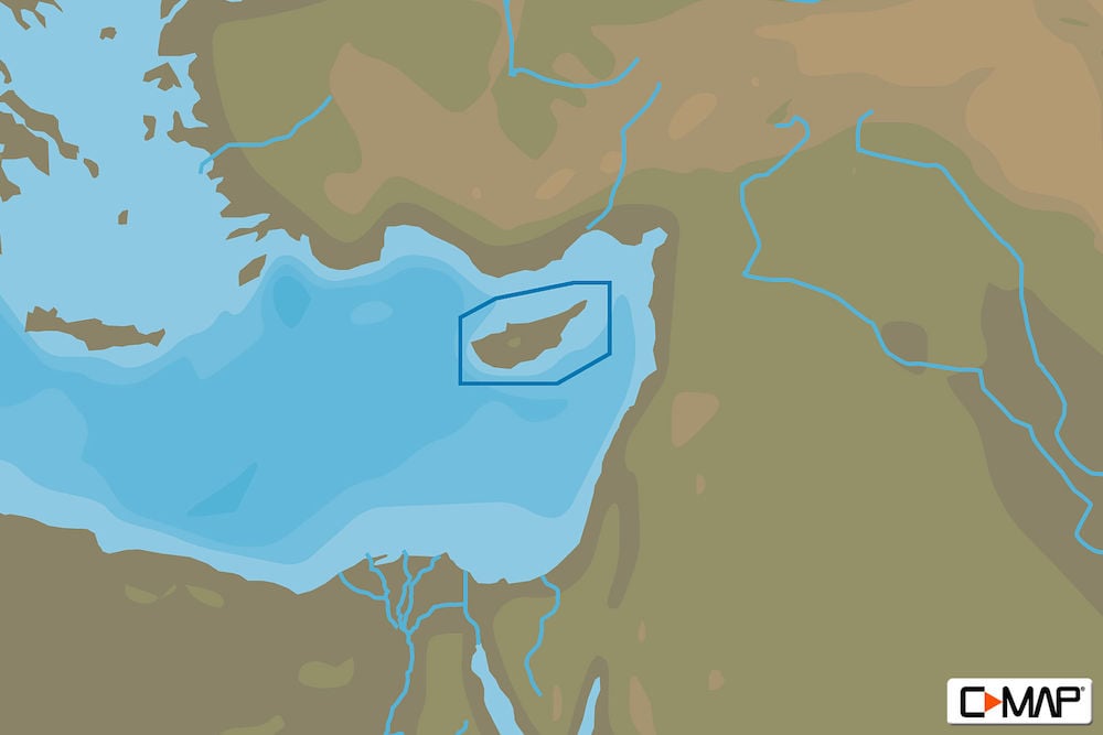 C-MAP EM-Y131 - Cyprus - MAX-N+ - European - Local