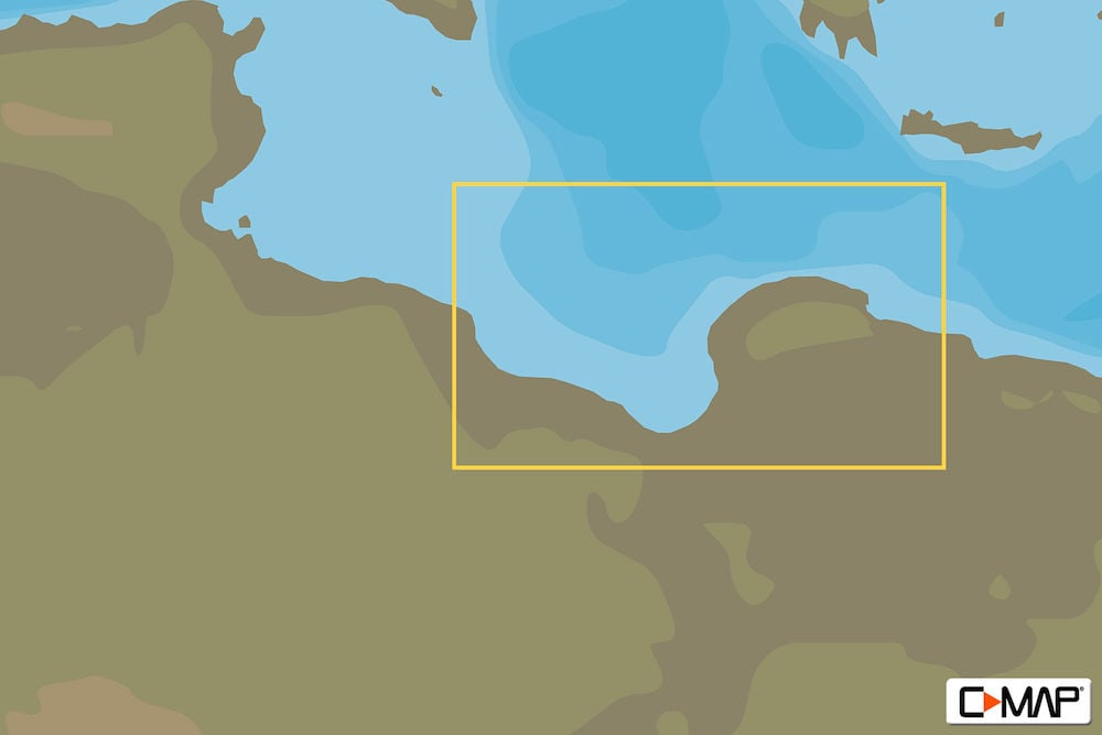 C-MAP EM-Y137 : MAX-N+  L MISRATAH TO KAMBUT : Mediterranean and Black Sea - Local