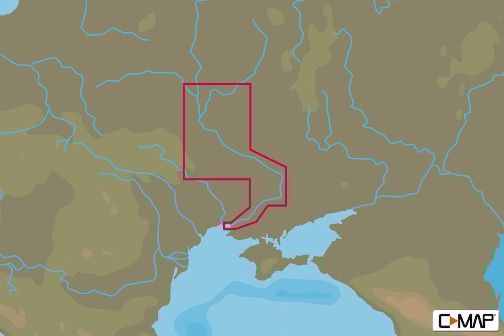C-MAP EN-N084 : Dniepr River
