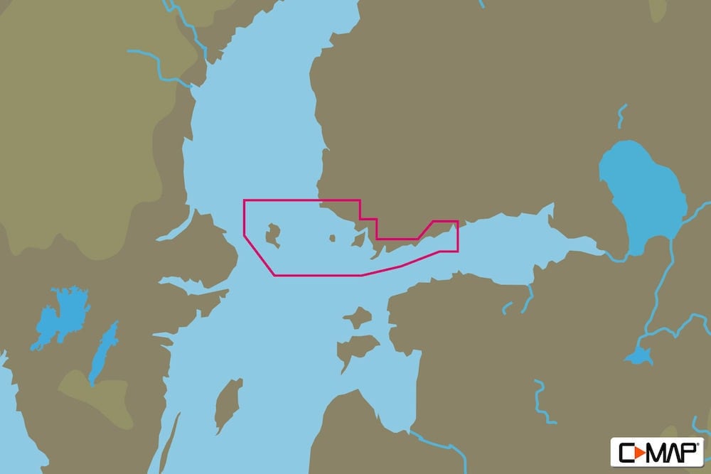 C-MAP EN-N309 : Gulf Of Finland