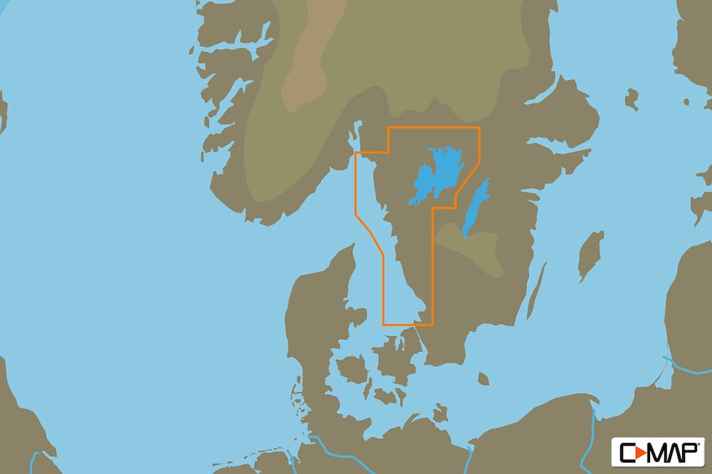 C-MAP EN-N336 - Torekov-Larvik - MAX-N-European-Local