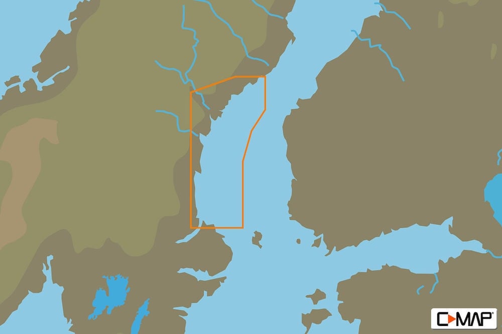 C-MAP EN-N341 : Oerskaer To Hoernefors