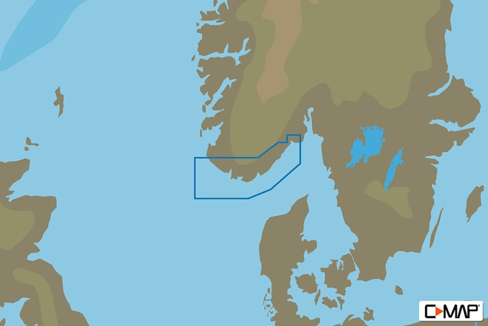 C-MAP EN-N585 : Larvik To Egersund