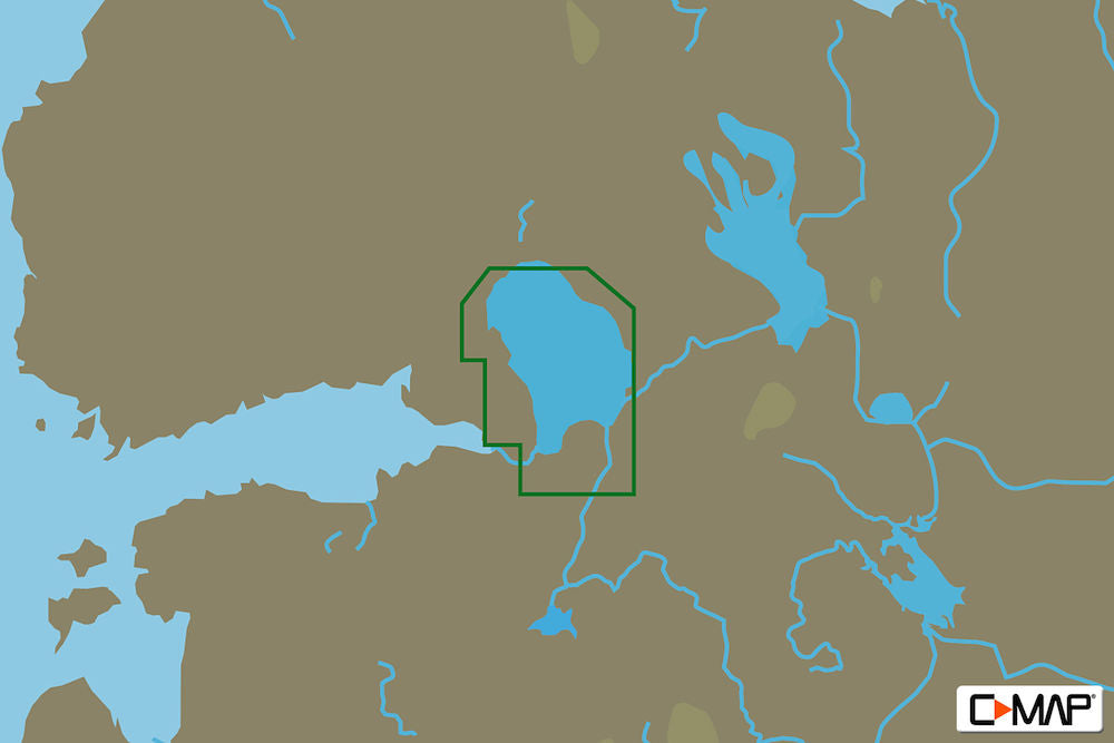 C-MAP EN-N610 - Lake Ladoga - MAX-N - Russian - Local