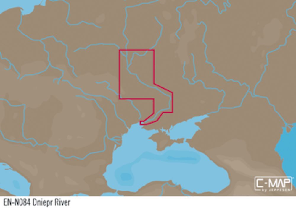 C-MAP EN-Y084 : Dniepr River