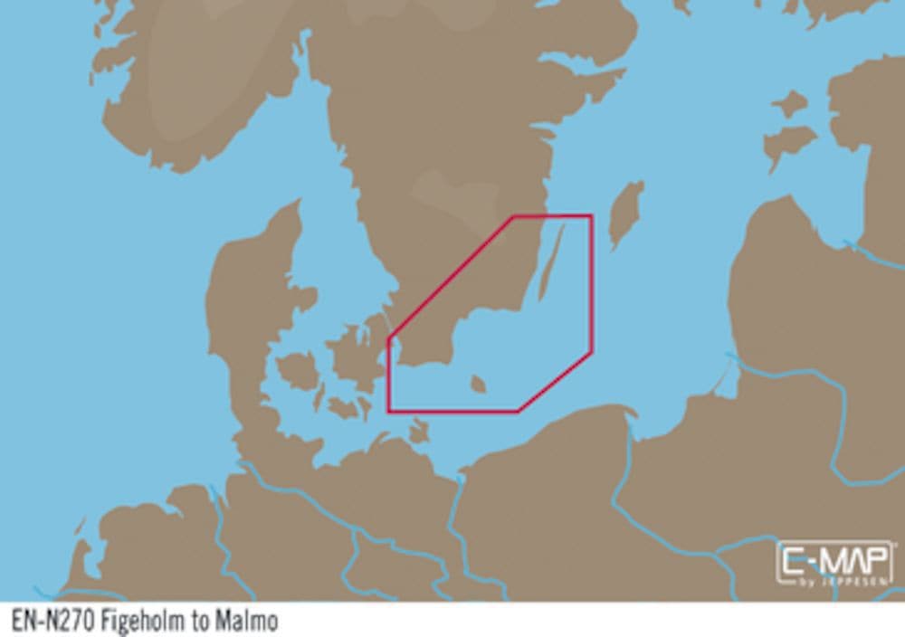 C-MAP EN-Y270 : MAX-N+ L: HELSNGBORG - VALDERMRSVK