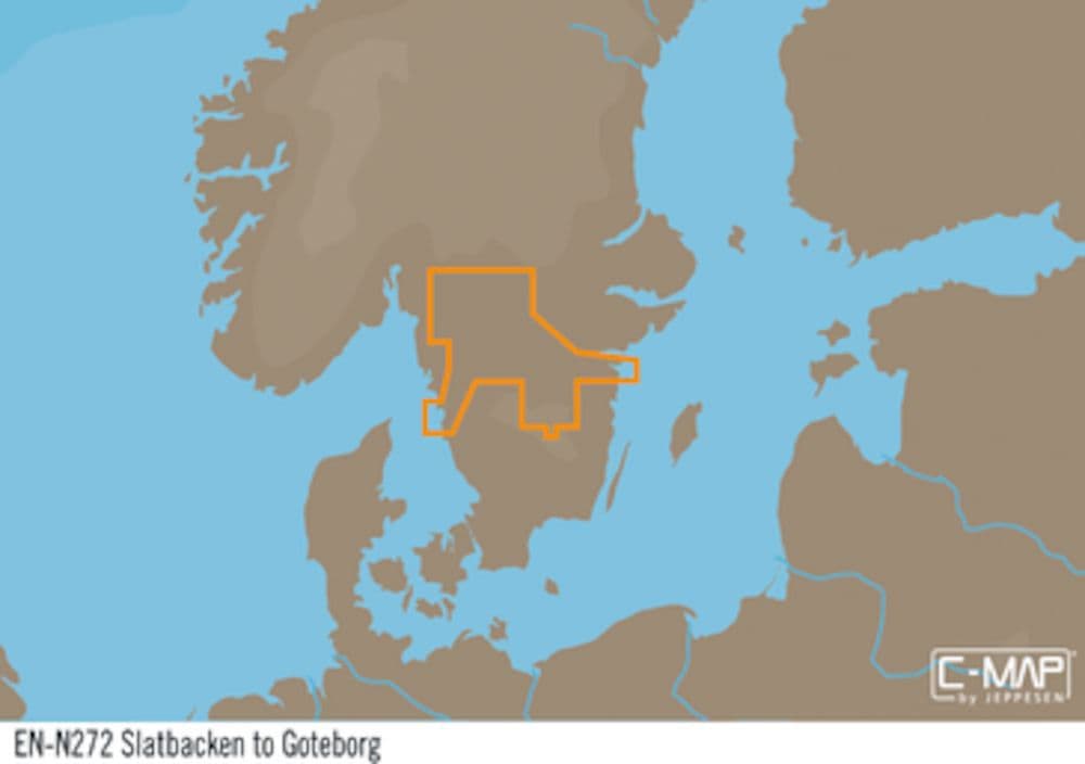 C-MAP EN-Y272 : Slatbaken a Goteborg