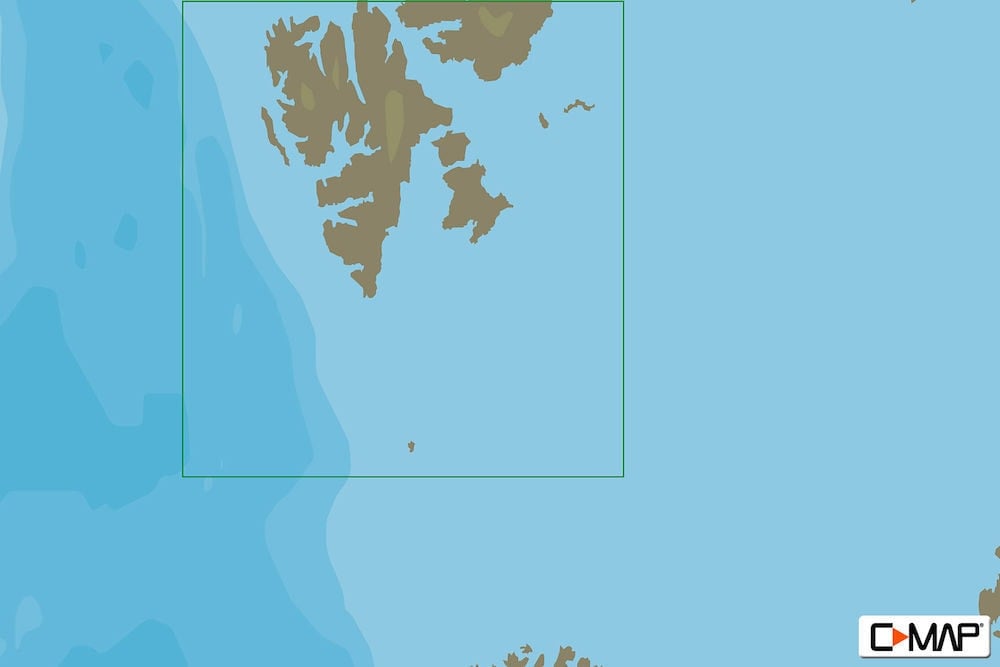 C-MAP EN-Y598 : Svalbardøerne
