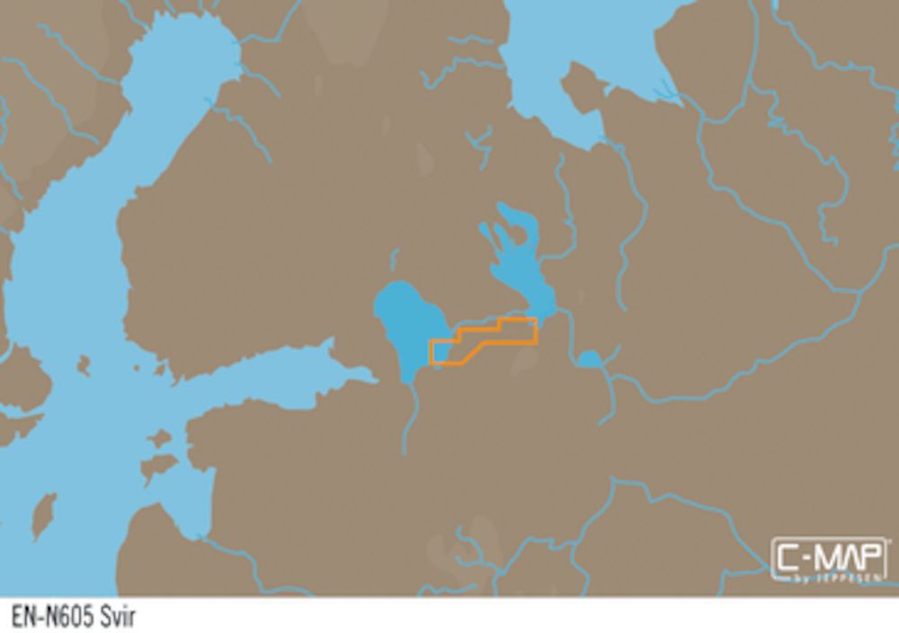 C-MAP EN-Y605 : Svir