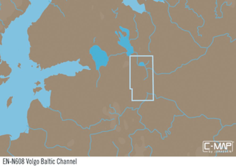 C-MAP EN-Y608 : Canale Volga-Baltico