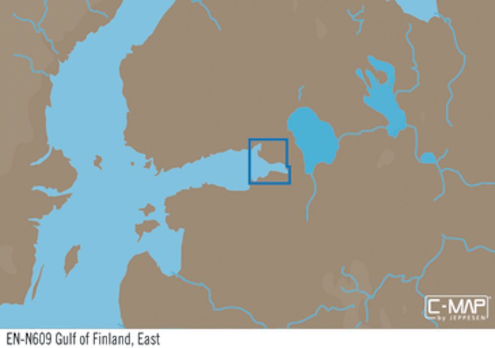 C-MAP EN-Y609 : Golfo di Finlandia Est