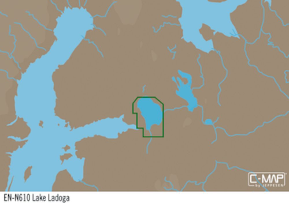 C-MAP EN-Y610 : Lago Ladoga