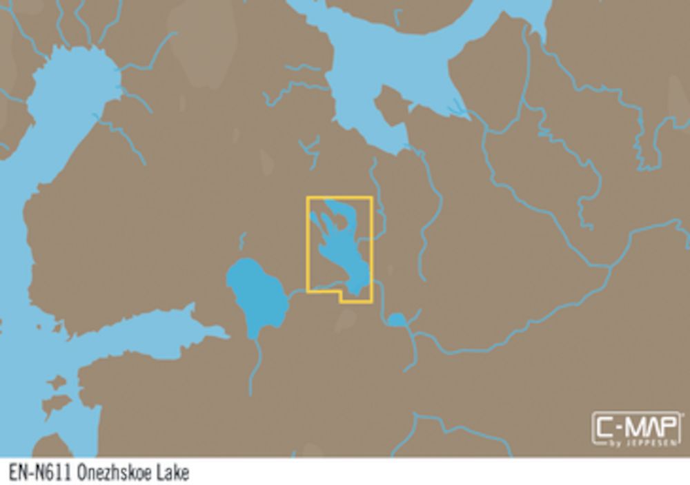 C-MAP EN-Y611 : Lago Onega