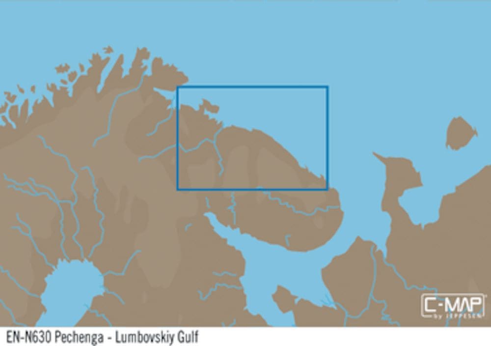 C-MAP EN-Y630 : Pechenga-Lumbovskiybukten