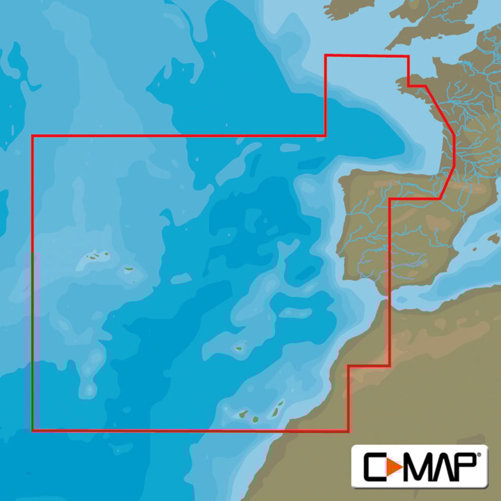 C-MAP EW-M228 - West European Coasts - MAX - European - Wide