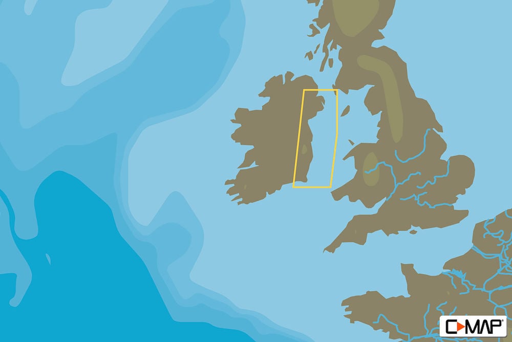 C-MAP EW-N028 : Strangford Lough To Saltee