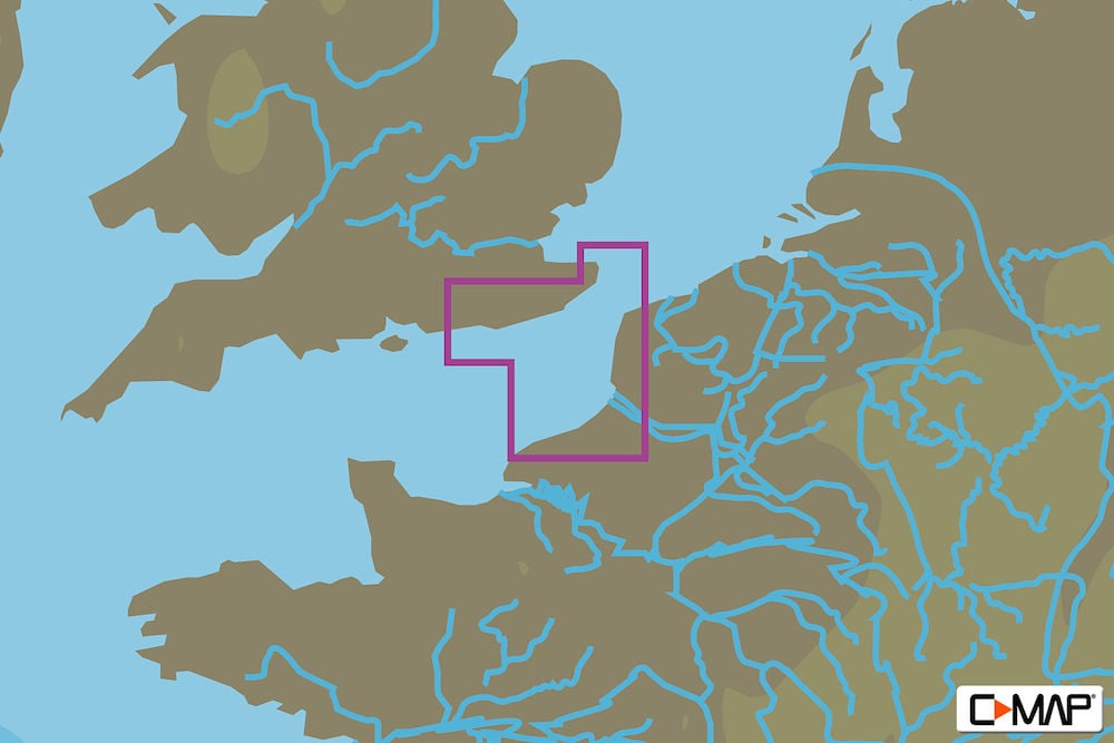 C-MAP EW-N040 : English Channel Eastern