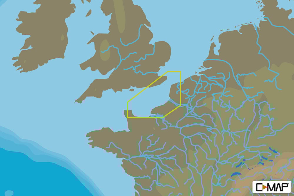 C-MAP EW-N306 : Barfleur To Dunkerque