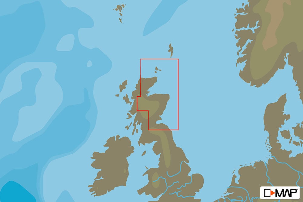 C-MAP EW-N325: MAX-N+ L: ORKNEY ISLS-HOLY ISL
