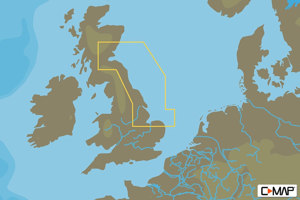 C-MAP EW-N326 : MAX-N L: MONTROSE TO WELLS HARBOUR : West European Coasts - Local