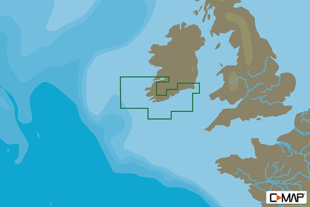 C-MAP EW-N332 : MAX-N L: WEXFORD HARBOUR TO LIMERICK : West European Coasts - Local