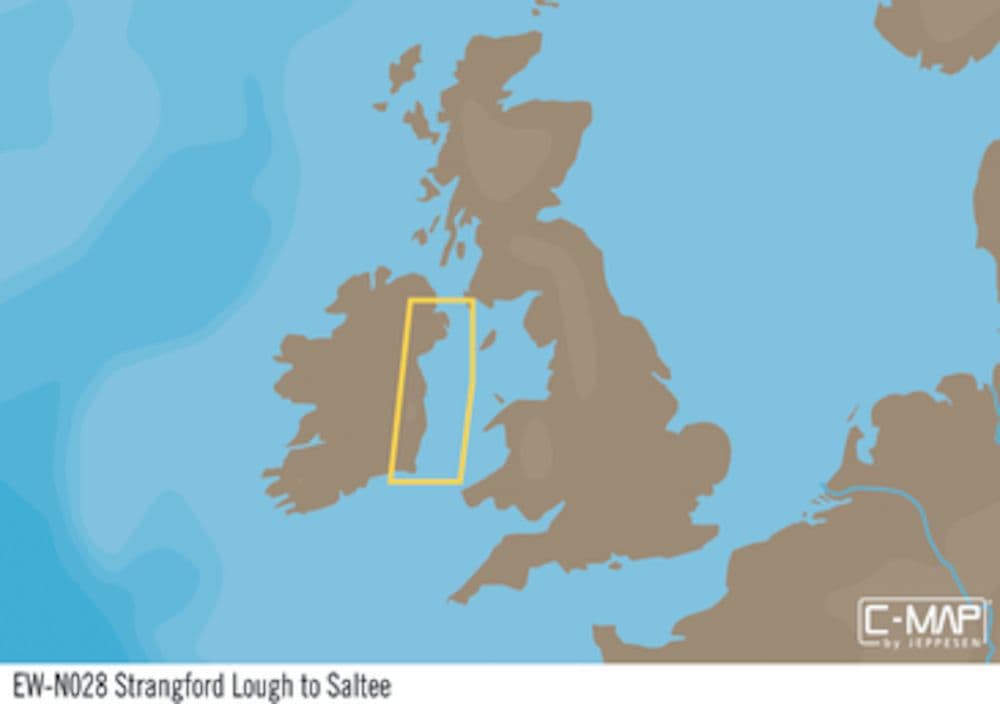 C-MAP EW-Y028 : Strangford Lough a Saltee