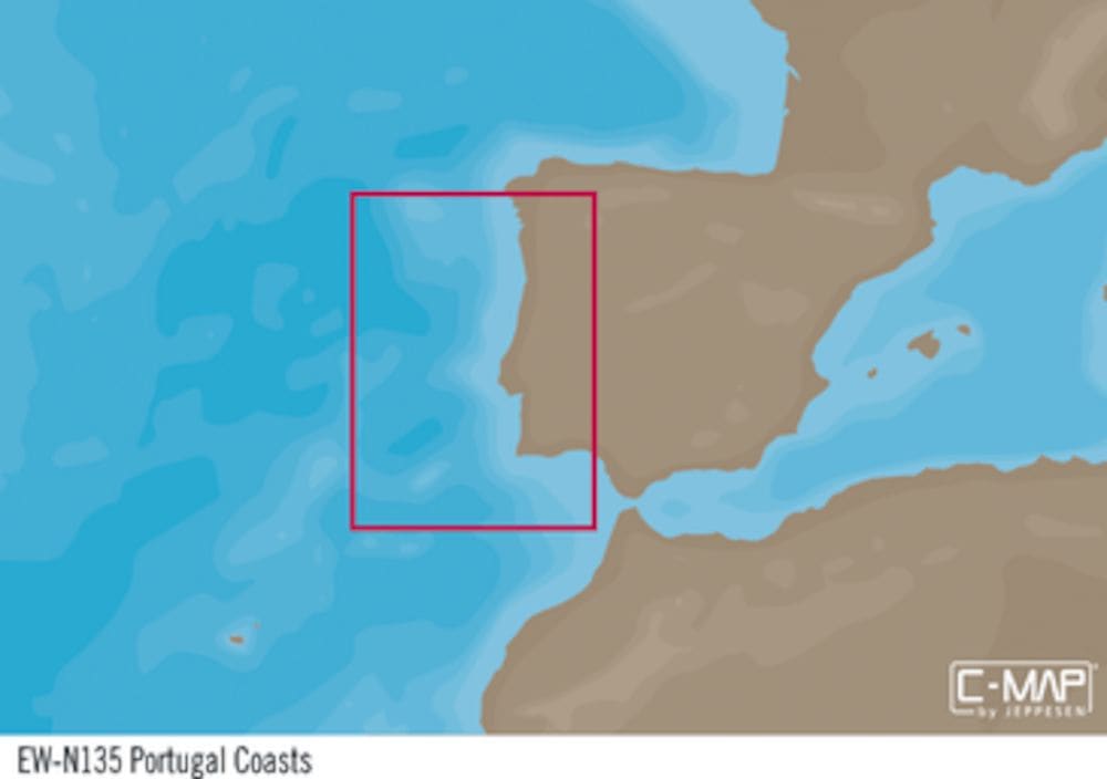 C-MAP EW-Y135 : Coste del Portogallo