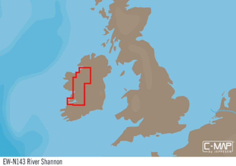 C-MAP EW-Y143 : Fiume Shannon