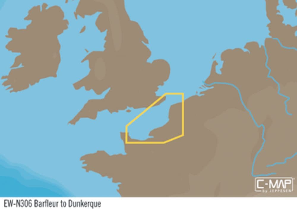 C-MAP EW-Y306 : Barfleur to Dunkerque