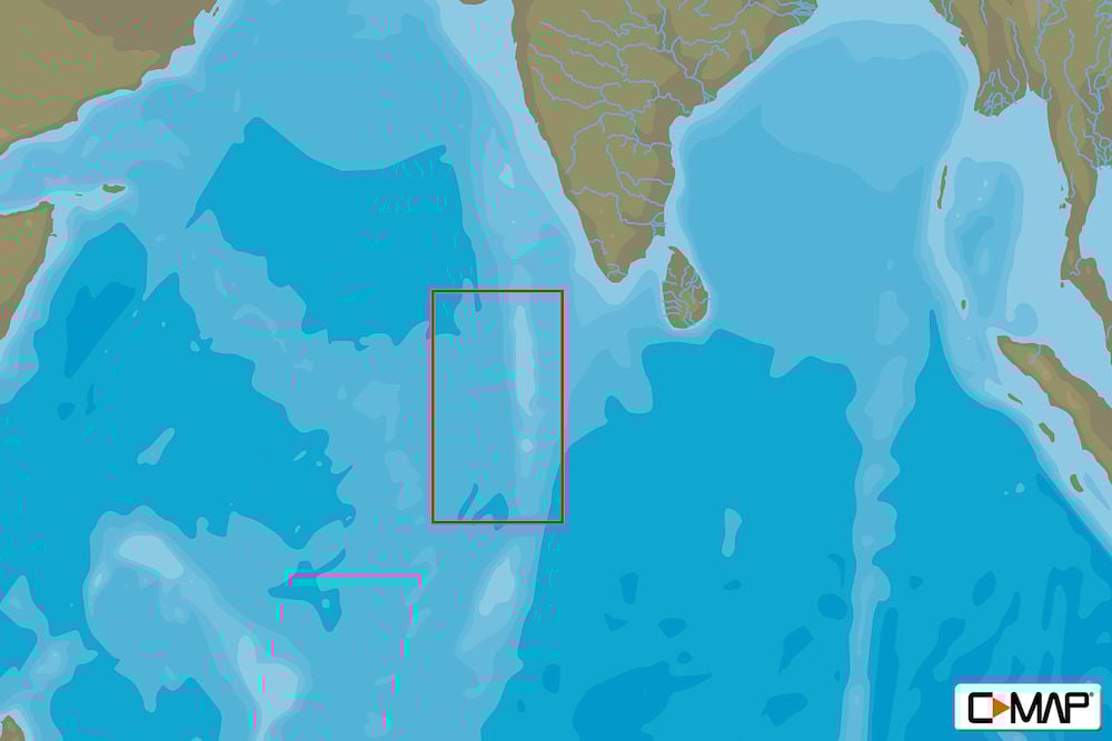 C-MAP IN-N210 - Maldives - MAX-N - Asia - Local