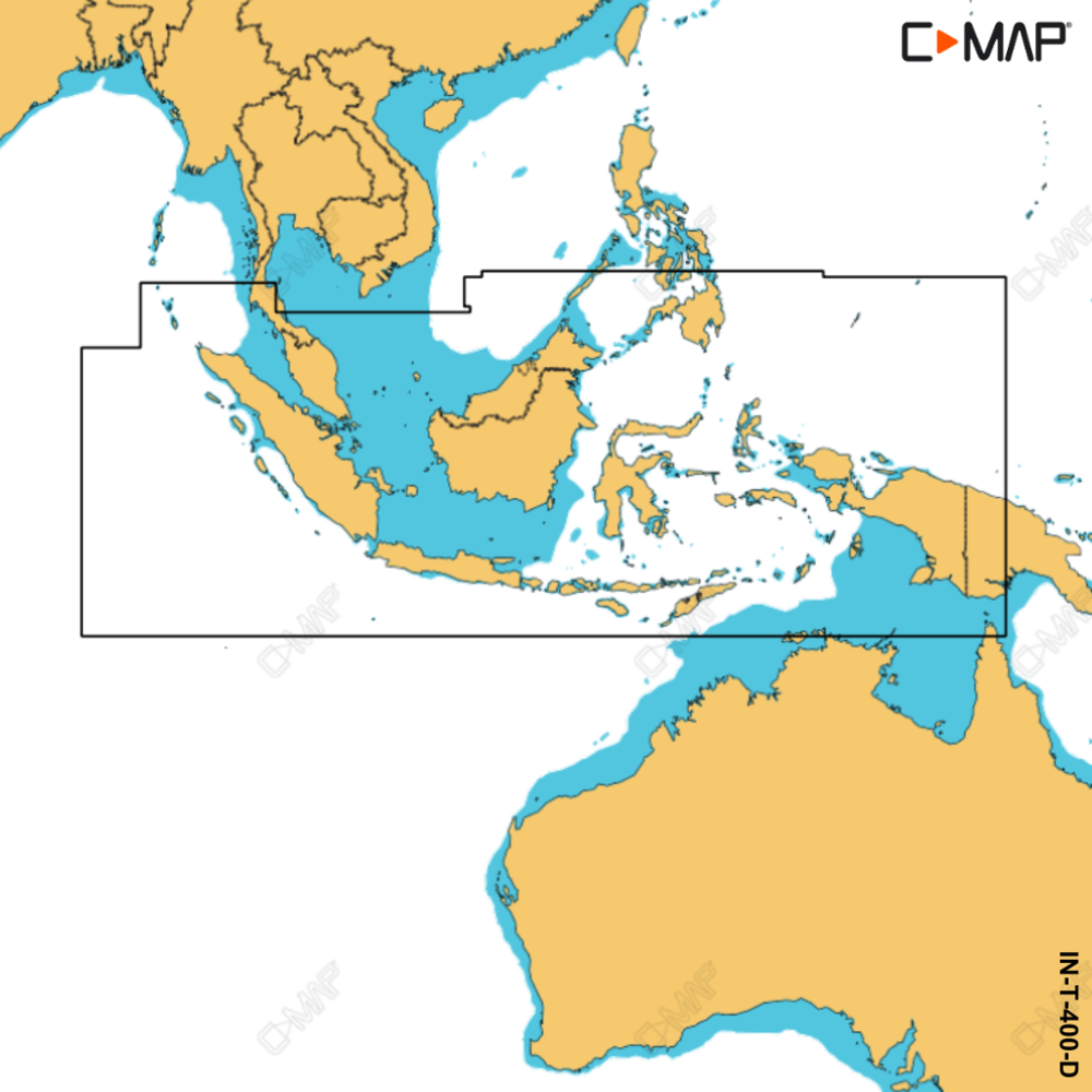 C-MAP INDONESIA, MSIA, West